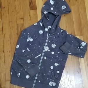 EUC Carters boys space themed hoodie